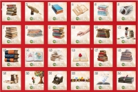 Calendario de adviento literario