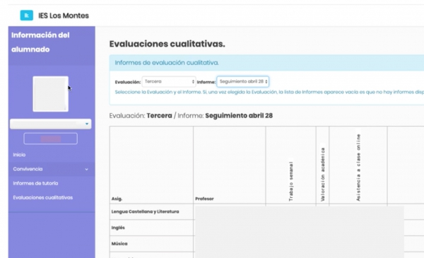 Informe semanal del 9 de junio disponible en la intranet del instituto